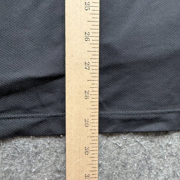 Lululemon T-Shirt Men L Green Gray Colorblock Crew Neck Stretch Short Sleeve - Picture 10 of 12